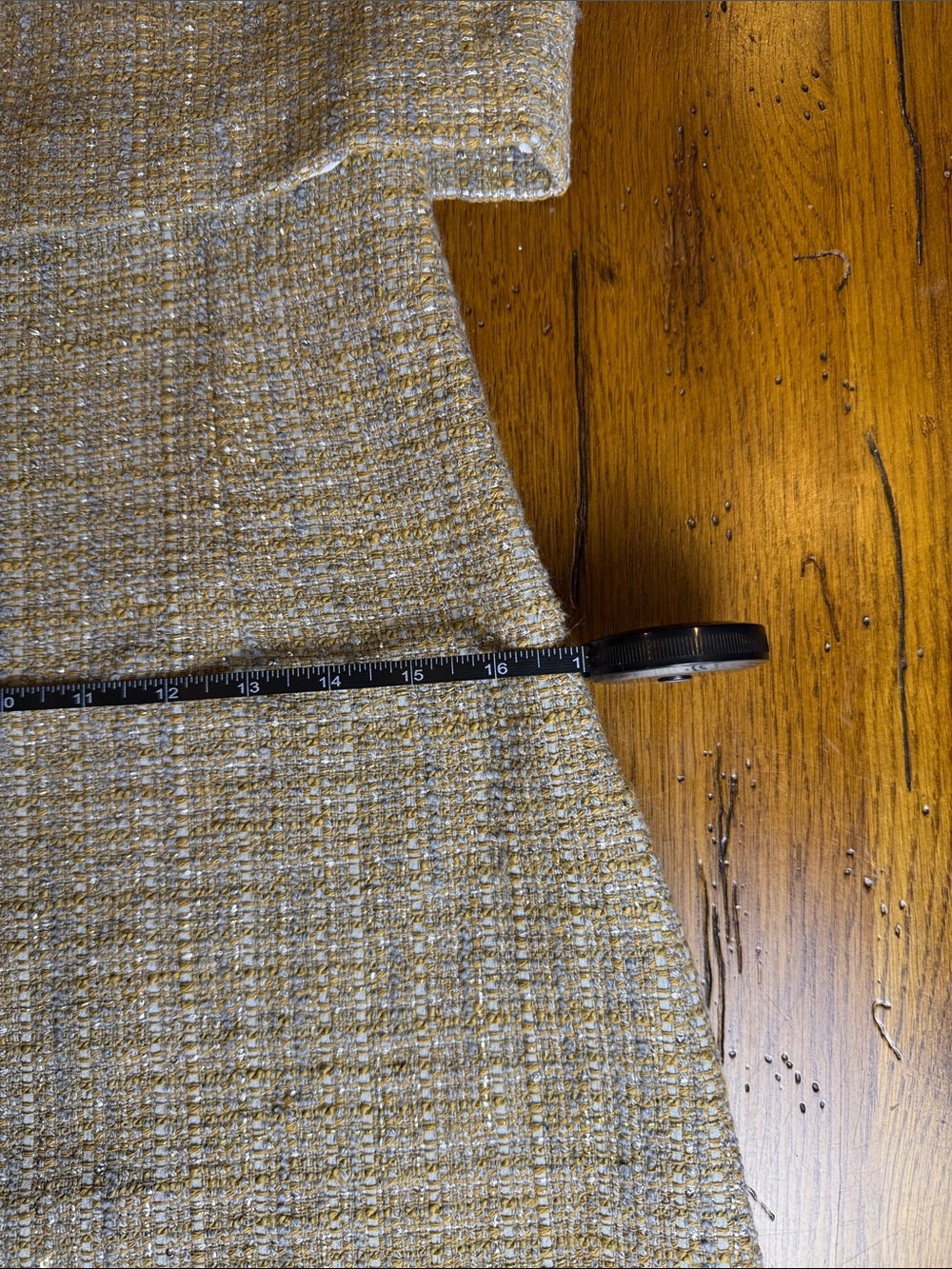 Sandro Paris Sleeveless Tweed Layered V-Neck Mini Dress EUC Size 4 (S) - Picture 7 of 16